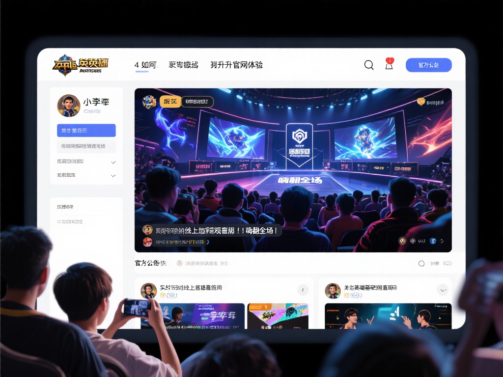 英雄联盟比赛直播官网，线上观赛嗨翻全场不容错过！