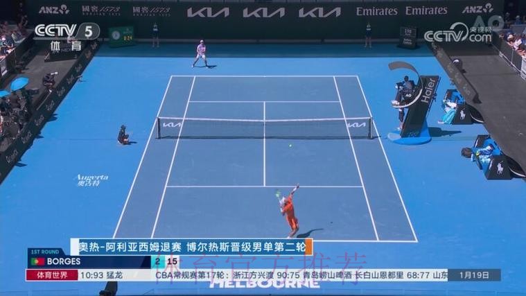 奥热-阿利亚西姆退赛 博尔热斯晋级第二轮 奥热-阿利亚西姆退赛 博尔热斯晋级第二轮